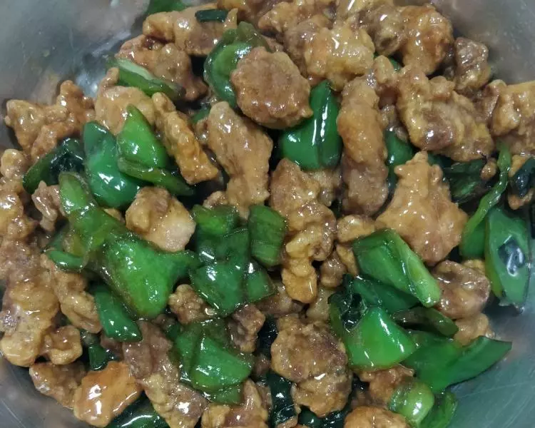 青椒炒肉段