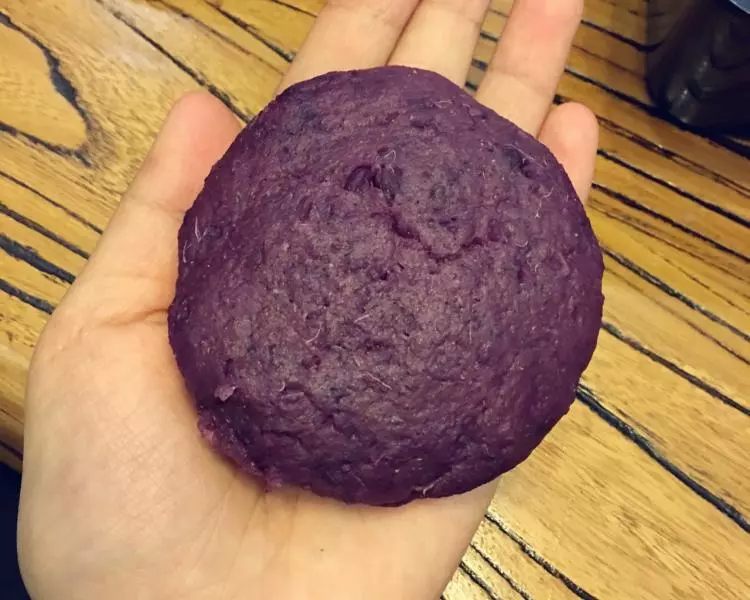 紫薯黑麦饼