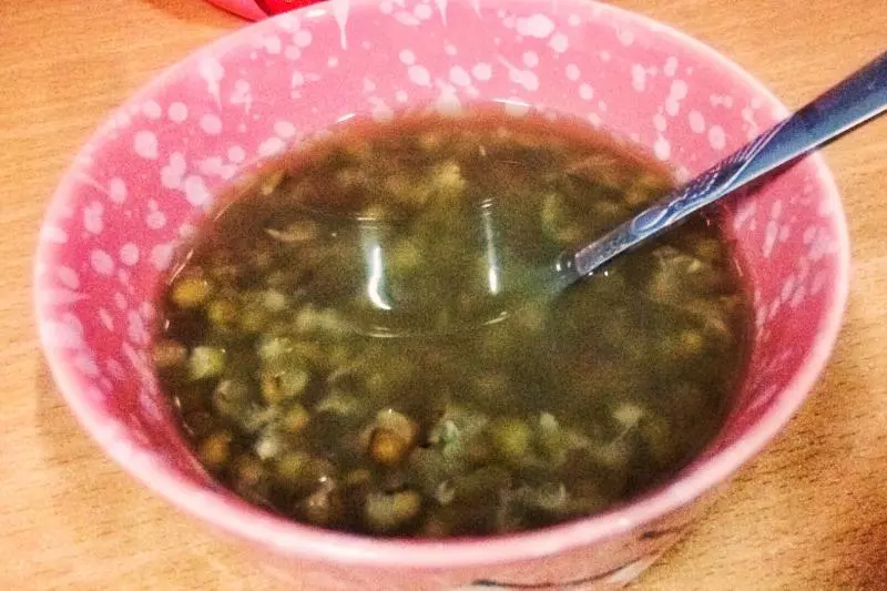 隔水燉綠豆湯