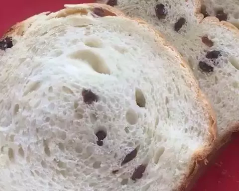 葡萄干面包 面包机一键式版