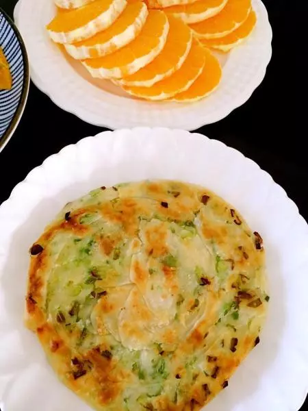 简单易做的葱油饼(发酵版)