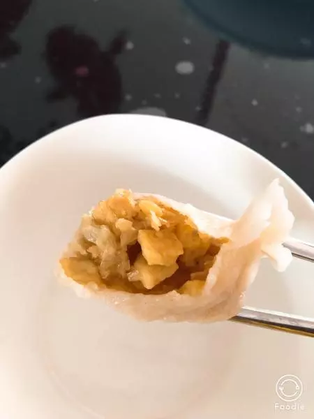 豆腐酸菜水饺（素饺子）