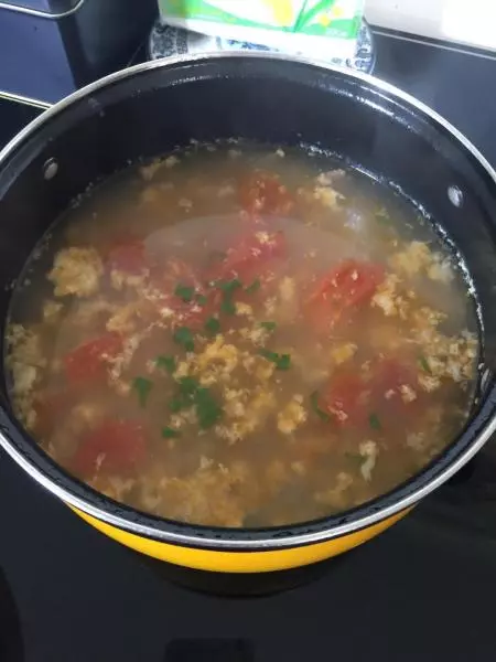 西红柿腰花汤