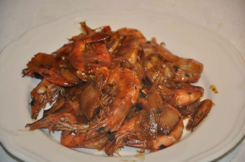 蒜蓉腐乳虾