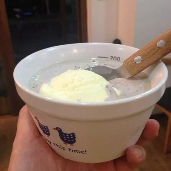 自製超簡單藍莓冰淇淋