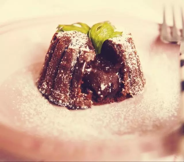 【軟萌下午茶】—熔岩巧克力蛋糕