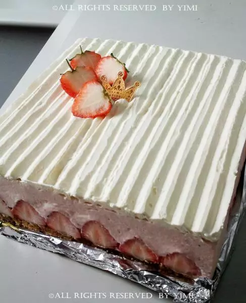 二十人份超級草莓芝士蛋糕