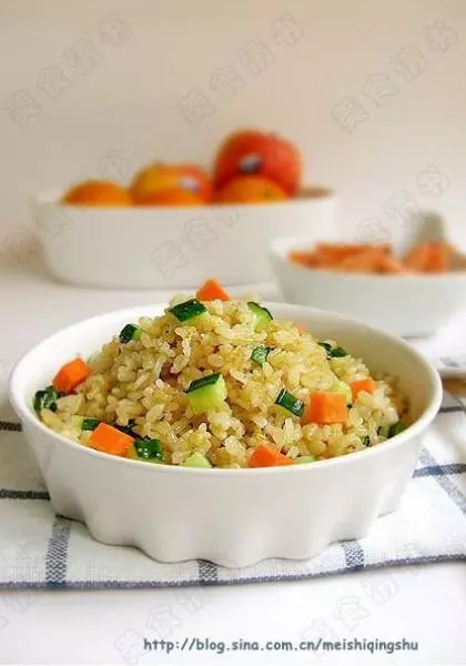 黄瓜糙米饭