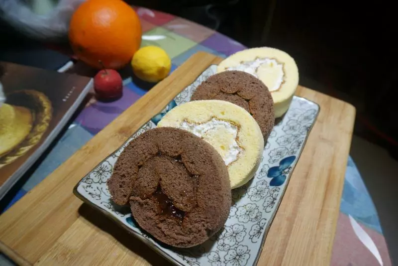 日式海绵蛋糕卷(无油低卡配方)
