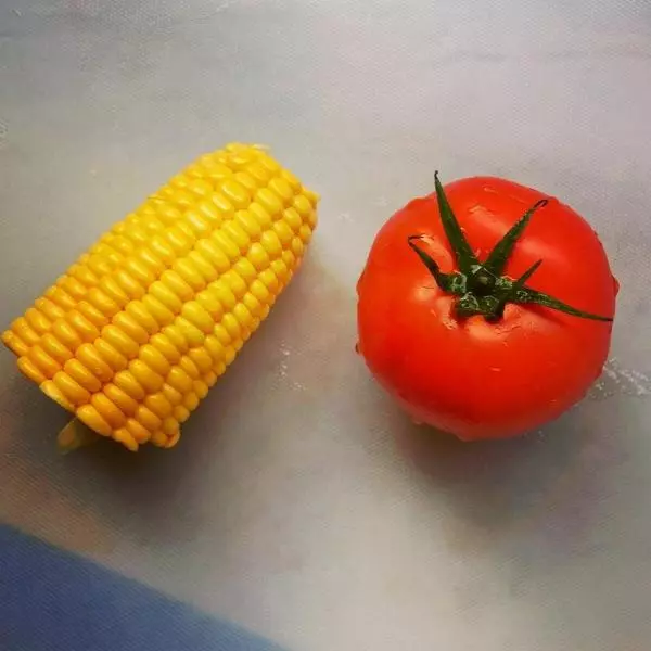 電飯鍋版番茄玉米飯