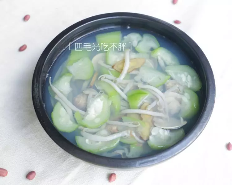 丝瓜沙虫蛤蜊汤