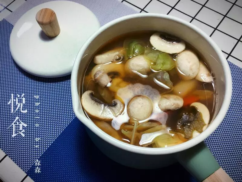 味噌杂蔬汤