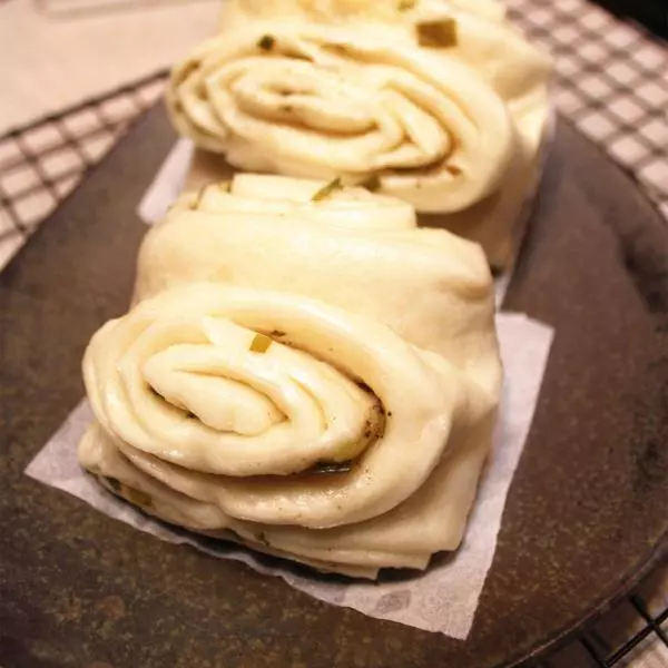 面包机做中式面点--香葱花卷