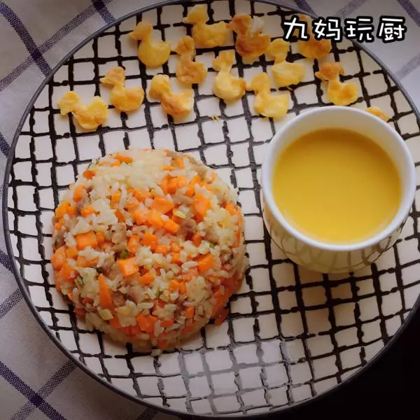 炒饭➕南瓜浓汤