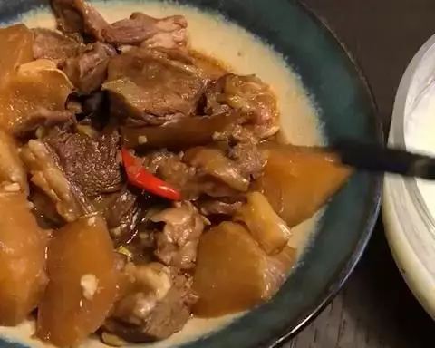 焖羊肉