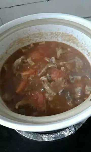 番茄牛肉煲