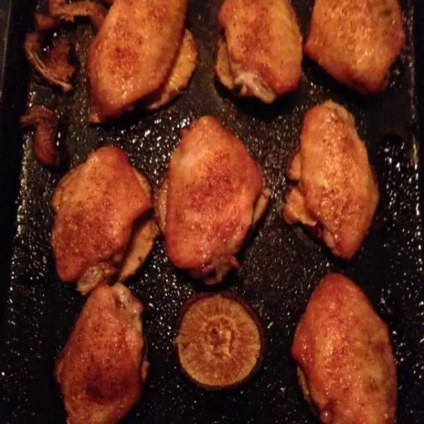 香菇烤鸡翅