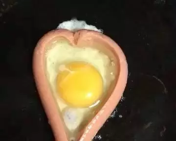 早餐爱心蛋蛋