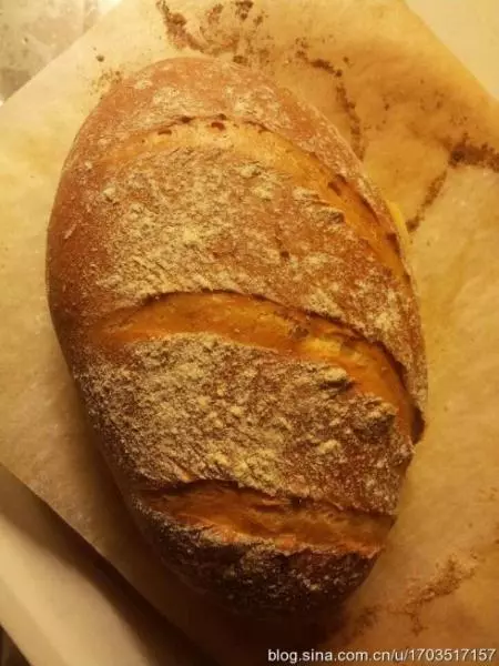 豆浆硬皮面包--上班族也能做的面包