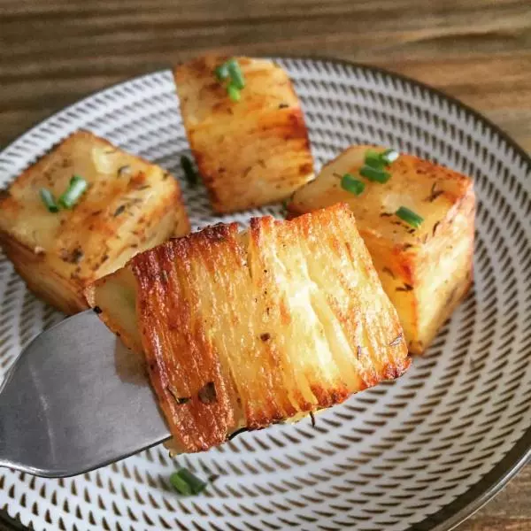 法式家常菜 Potato Pavé 土豆千層