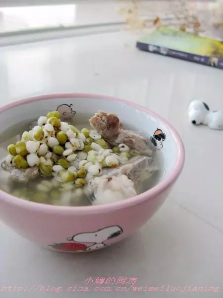 綠豆薏米沙骨湯