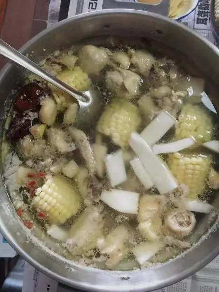 内陆版椰子鸡汤