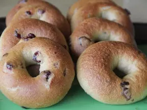 玉米雜糧蔓越莓bagel