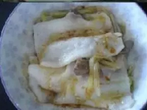 韭黄猪肝肠粉