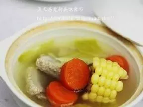 排骨疏菜汤