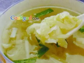 大白菜素汤
