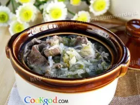 羊肉酸菜粉絲湯