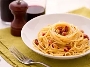 培根蛋酱意大利面 spaghetti alla carbonara