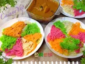 印度彩色渔网煎饼（ROTI JALA)