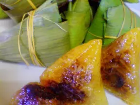 蜜红豆枧水粽子