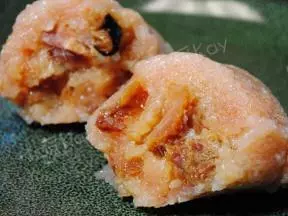 香菇叉烧肉粽