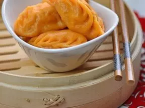 胡萝卜小鱼饺