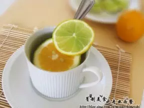 柠檬蜂蜜茉莉茶