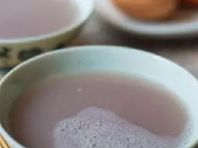 百合红豆豆浆
