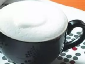 咖啡牛奶泡泡
