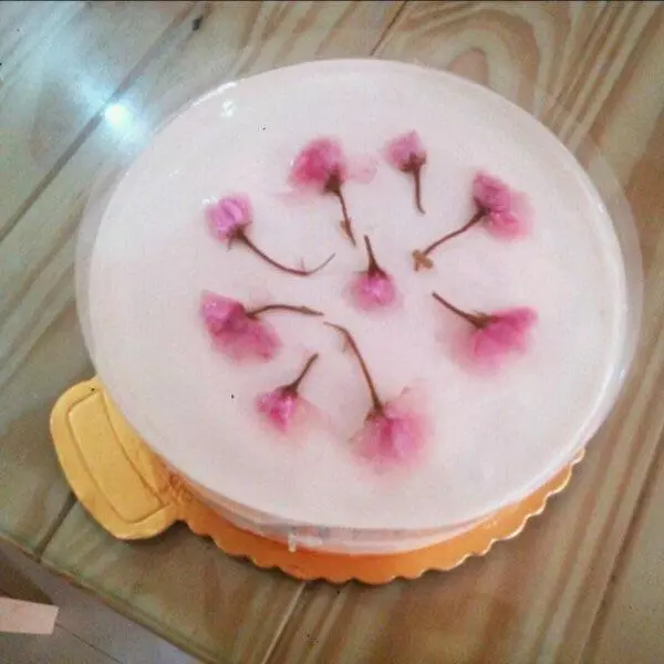 樱花酸奶cake