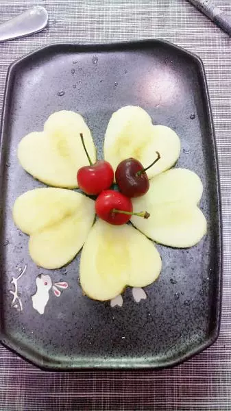 蘋果擺盤