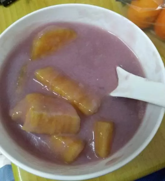 紫薯红薯玉米粥