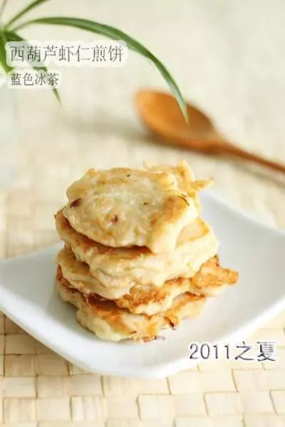 西葫芦虾仁煎饼