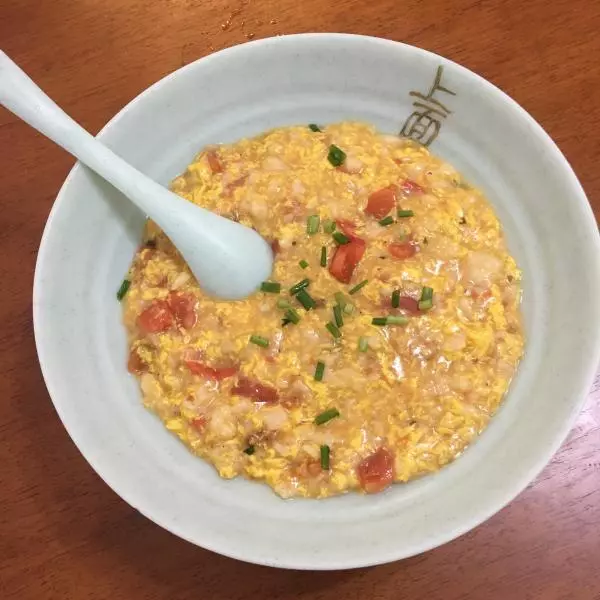 番茄鸡蛋疙瘩汤