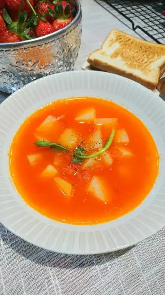 超赞的番茄土豆浓汤