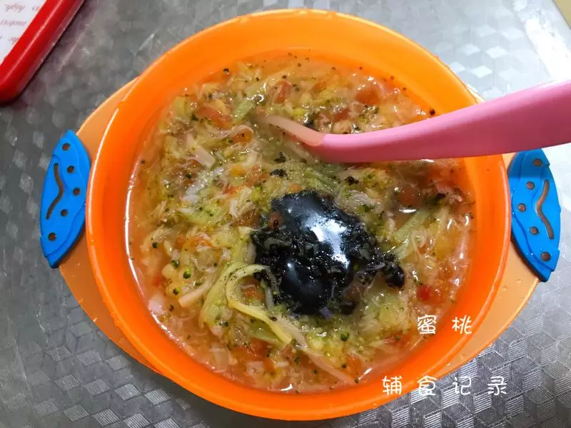 宝宝辅食：茄汁杂蔬银鳕鱼面