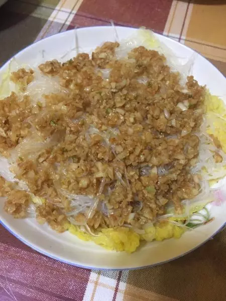 蒜蓉粉丝娃娃菜