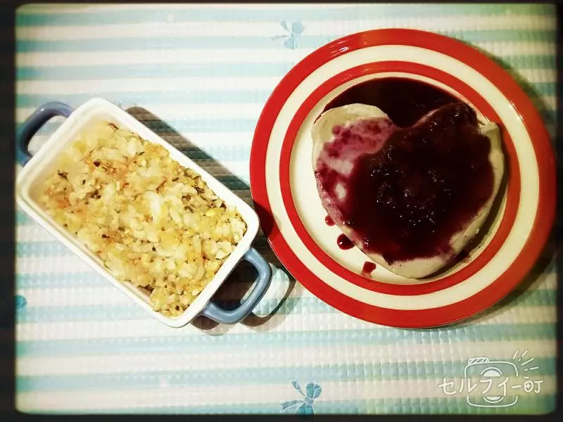 蓝莓紫薯豆腐布丁【辅食】