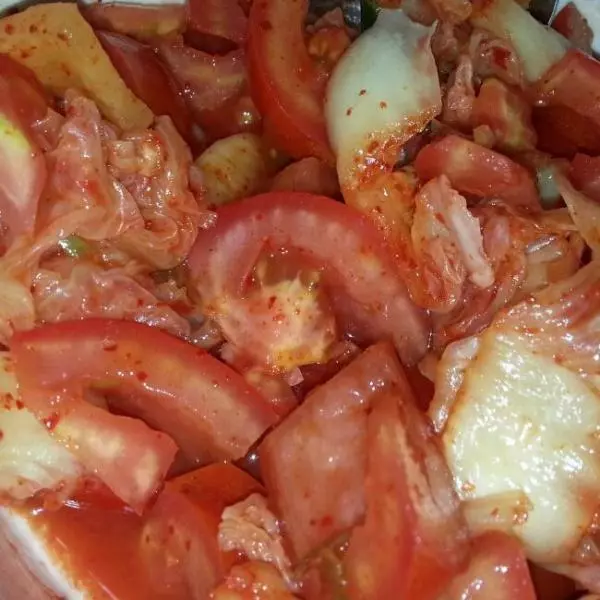 韓式泡菜西紅柿
