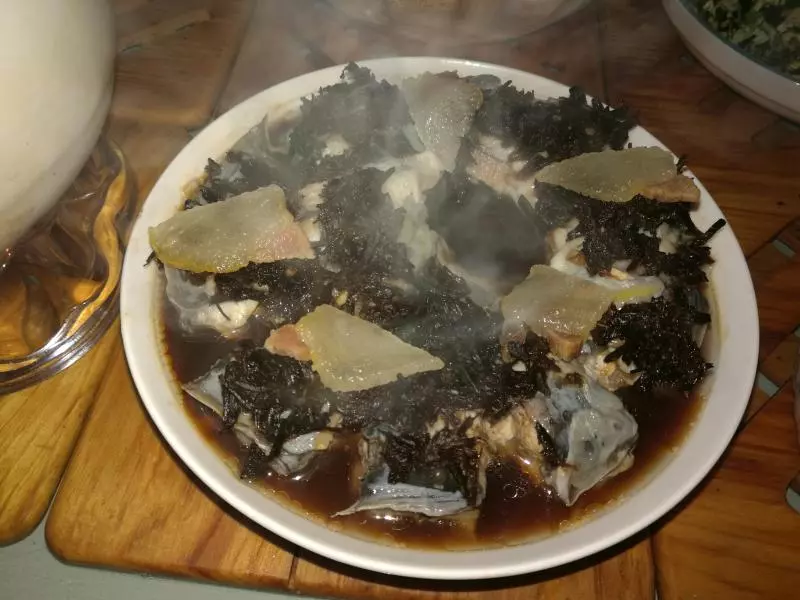 梅乾菜清蒸鰻魚